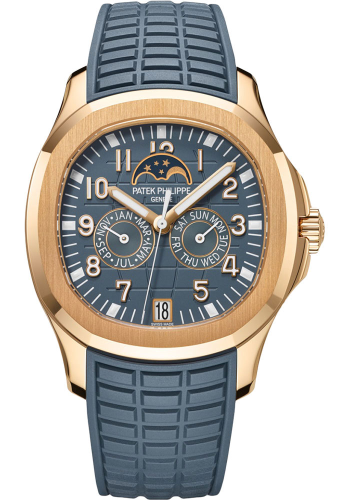 Patek Philippe Aquanaut Luce Annual Calendar 5261R-001 Blue-Gray Dial