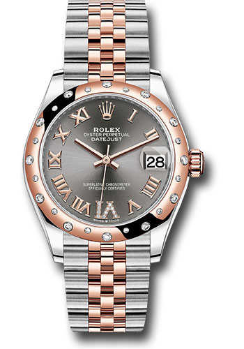 Rolex Steel and Everose Gold Datejust 31 Mother-Of-Pearl Diamond Dial 278341RBR dkrhdr6j