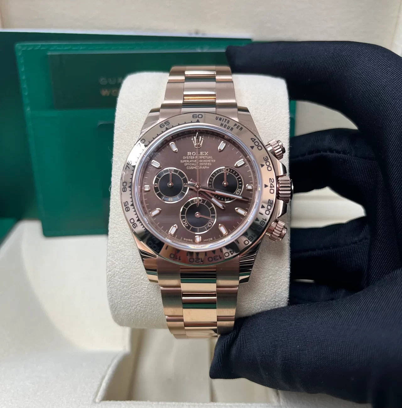 Rolex Daytona 40 mm 126505 Bright Chocolate Dial Superclone